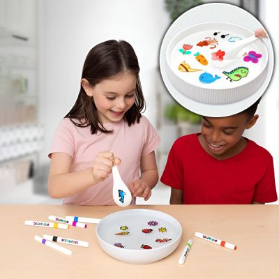 11 Παιδικοί Μαρκαδόροι Magic Tattoo + ΔΩΡΕΑΝ ΚΟΥΤΑΛΙ | MAGICDRAW