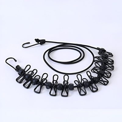 Σχοινί απλώματος ρούχων για ταξίδια και εξωτερικούς χώρους με κλιπ | HANGCLIP