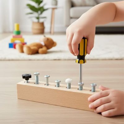 Ξύλινος πίνακας Montessori για παιδιά | MINIMOJSTER