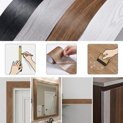 Αυτοκόλλητη Γραμμή Σοβατεπί Τοίχου (5 m) | DECORIM